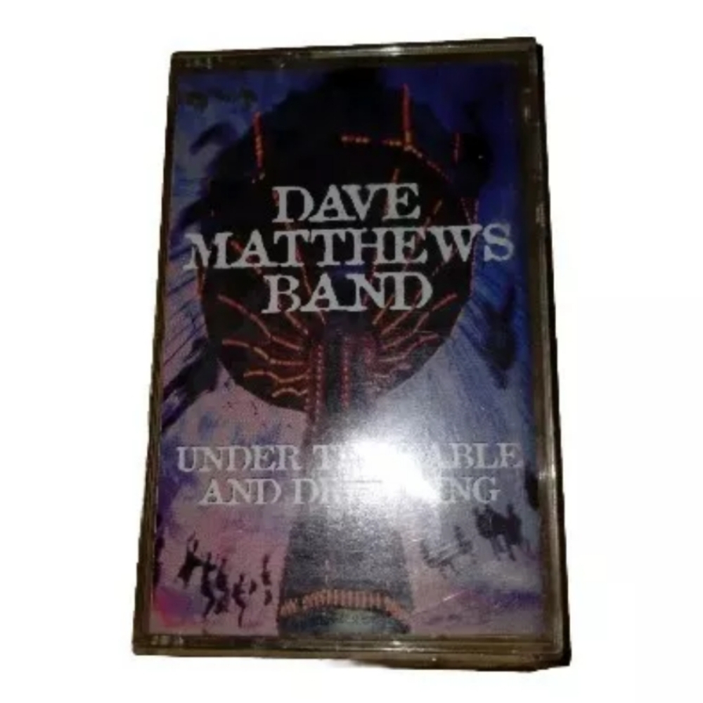 Dave Matthews Band Under The Table And Dreaming Cassette Tape 1994